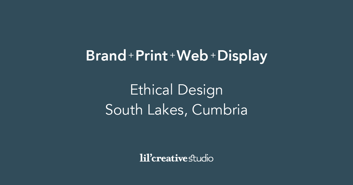 Contact Lil Creative Studio Graphic Design Cumbria featured image graphic