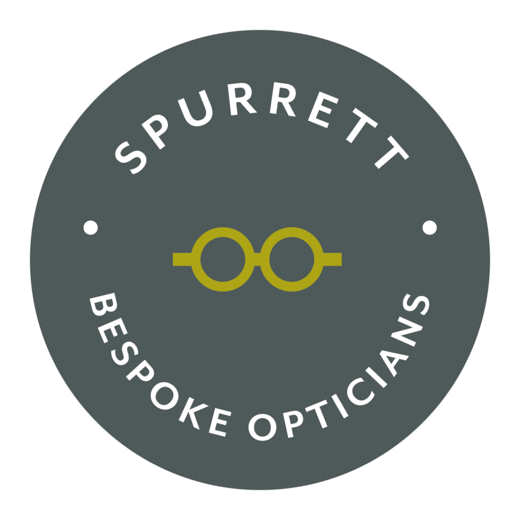 Spurrett Bespoke Opticians logo in circle