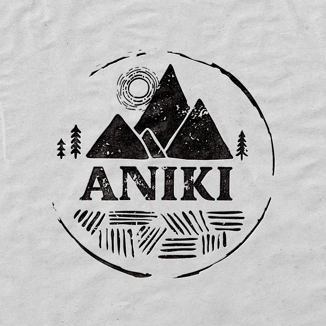 Full Aniki logo as a stamp