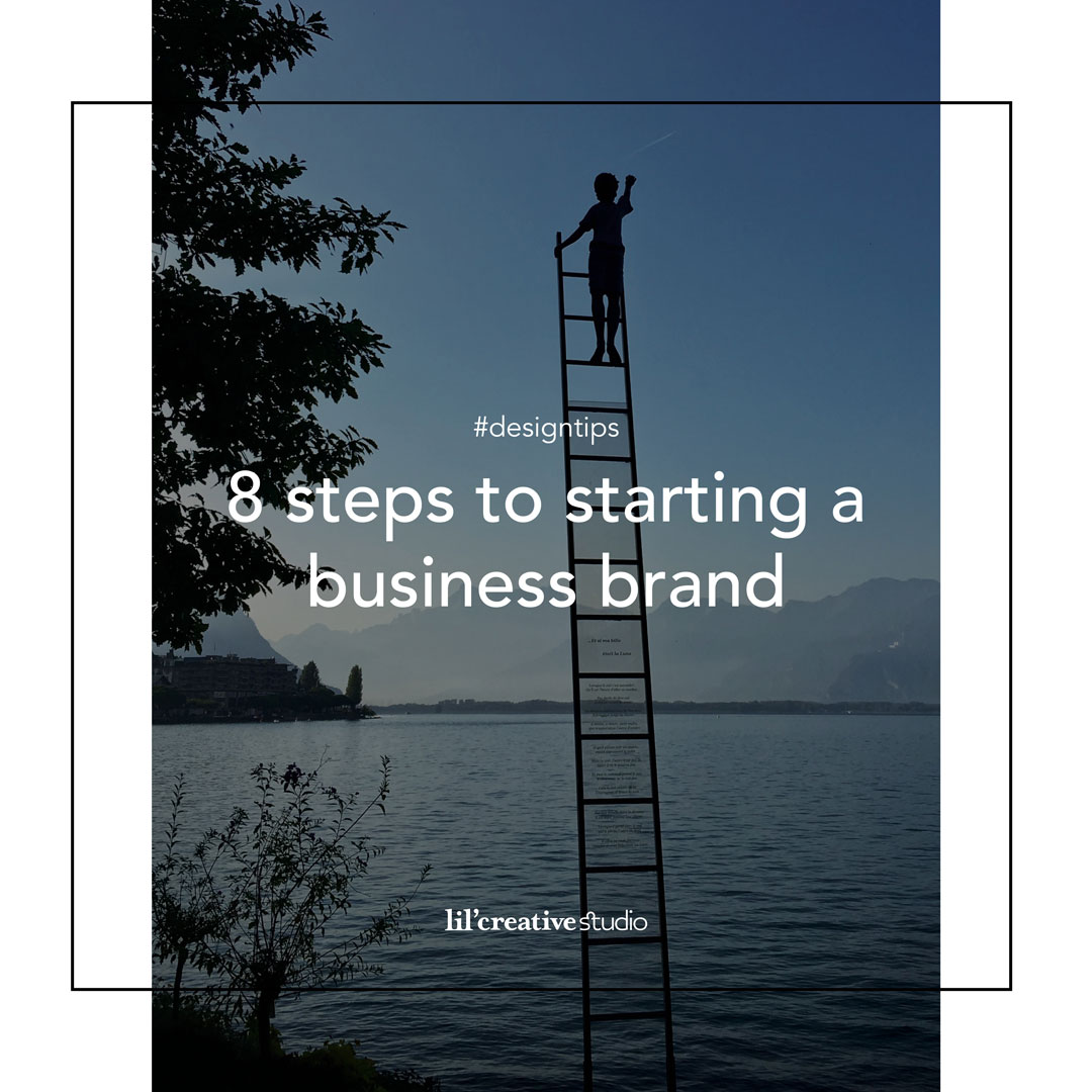 8 steps to starting your business brand
